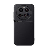 Litchi Leather Magnetic Full Coverage Shockproof Phone Case, For Xiaomi 17 Pro Max, For Xiaomi 17 Pro, For Xiaomi 17, For Xiaomi 15T Pro 5G, For Xiaomi 15T 5G, For Xiaomi 15 Ultra, For Xiaomi Poco M7 Pro 5G, For Xiaomi 15 Pro
