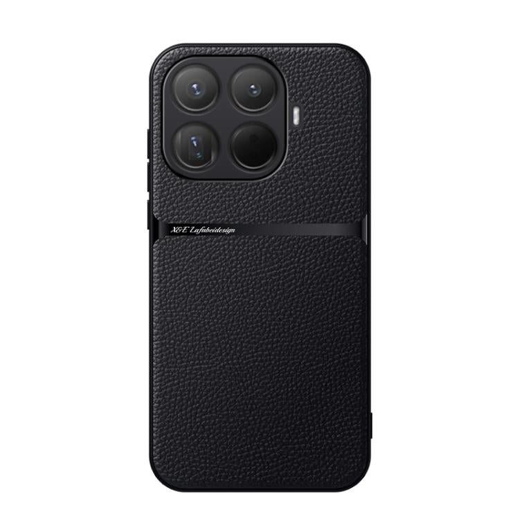 Litchi Leather Magnetic Full Coverage Shockproof Phone Case, For Xiaomi 17 Pro Max, For Xiaomi 17 Pro, For Xiaomi 17, For Xiaomi 15T Pro 5G, For Xiaomi 15T 5G, For Xiaomi 15 Ultra, For Xiaomi Poco M7 Pro 5G, For Xiaomi 15 Pro