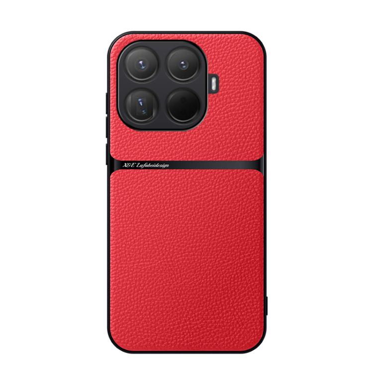 Litchi Leather Magnetic Full Coverage Shockproof Phone Case, For Xiaomi 17 Pro Max, For Xiaomi 17 Pro, For Xiaomi 17, For Xiaomi 15T Pro 5G, For Xiaomi 15T 5G, For Xiaomi 15 Ultra, For Xiaomi Poco M7 Pro 5G, For Xiaomi 15 Pro