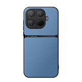 Litchi Leather Magnetic Full Coverage Shockproof Phone Case, For Xiaomi 17 Pro Max, For Xiaomi 17 Pro, For Xiaomi 17, For Xiaomi 15T Pro 5G, For Xiaomi 15T 5G, For Xiaomi 15 Ultra, For Xiaomi Poco M7 Pro 5G, For Xiaomi 15 Pro