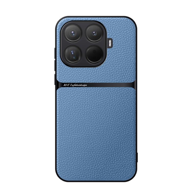 Litchi Leather Magnetic Full Coverage Shockproof Phone Case, For Xiaomi 17 Pro Max, For Xiaomi 17 Pro, For Xiaomi 17, For Xiaomi 15T Pro 5G, For Xiaomi 15T 5G, For Xiaomi 15 Ultra, For Xiaomi Poco M7 Pro 5G, For Xiaomi 15 Pro