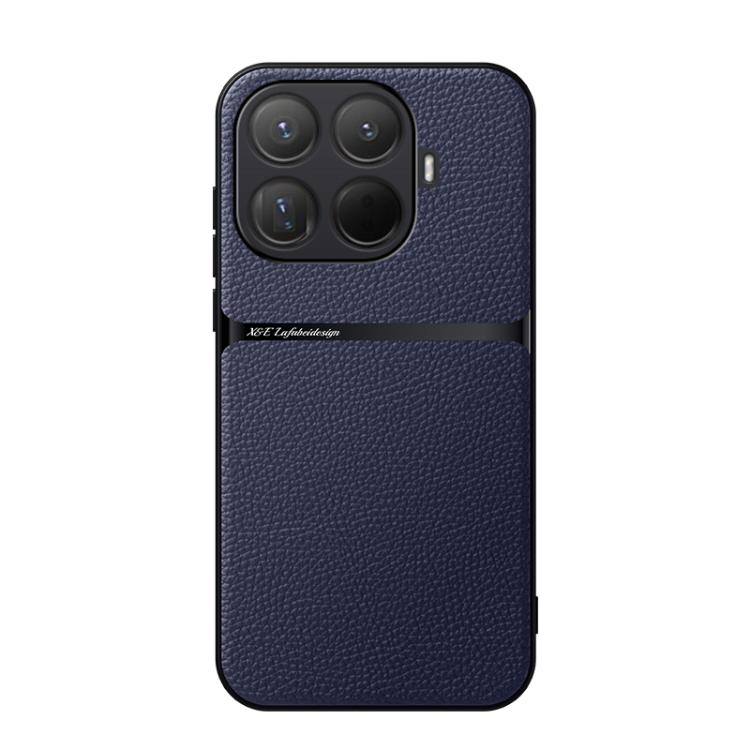 Litchi Leather Magnetic Full Coverage Shockproof Phone Case, For Xiaomi 17 Pro Max, For Xiaomi 17 Pro, For Xiaomi 17, For Xiaomi 15T Pro 5G, For Xiaomi 15T 5G, For Xiaomi 15 Ultra, For Xiaomi Poco M7 Pro 5G, For Xiaomi 15 Pro