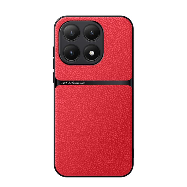 Litchi Leather Magnetic Full Coverage Shockproof Phone Case, For Xiaomi 17 Pro Max, For Xiaomi 17 Pro, For Xiaomi 17, For Xiaomi 15T Pro 5G, For Xiaomi 15T 5G, For Xiaomi 15 Ultra, For Xiaomi Poco M7 Pro 5G, For Xiaomi 15 Pro