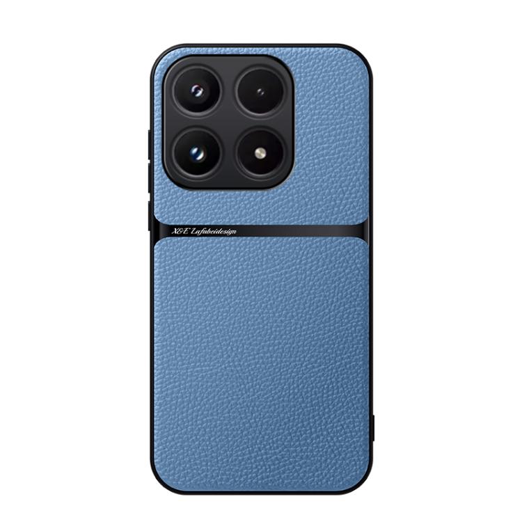 Litchi Leather Magnetic Full Coverage Shockproof Phone Case, For Xiaomi 17 Pro Max, For Xiaomi 17 Pro, For Xiaomi 17, For Xiaomi 15T Pro 5G, For Xiaomi 15T 5G, For Xiaomi 15 Ultra, For Xiaomi Poco M7 Pro 5G, For Xiaomi 15 Pro
