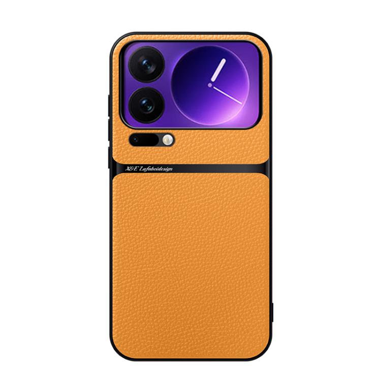 Litchi Leather Magnetic Full Coverage Shockproof Phone Case, For Xiaomi 17 Pro Max, For Xiaomi 17 Pro, For Xiaomi 17, For Xiaomi 15T Pro 5G, For Xiaomi 15T 5G, For Xiaomi 15 Ultra, For Xiaomi Poco M7 Pro 5G, For Xiaomi 15 Pro