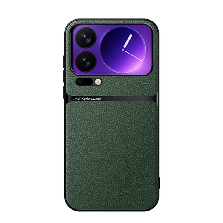 Litchi Leather Magnetic Full Coverage Shockproof Phone Case, For Xiaomi 17 Pro Max, For Xiaomi 17 Pro, For Xiaomi 17, For Xiaomi 15T Pro 5G, For Xiaomi 15T 5G, For Xiaomi 15 Ultra, For Xiaomi Poco M7 Pro 5G, For Xiaomi 15 Pro