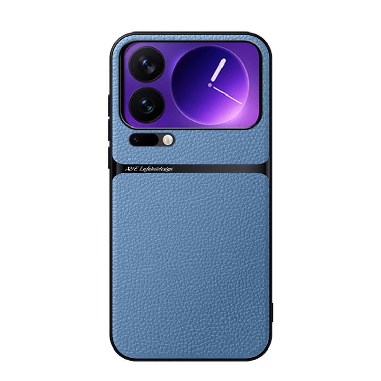 Litchi Leather Magnetic Full Coverage Shockproof Phone Case, For Xiaomi 17 Pro Max, For Xiaomi 17 Pro, For Xiaomi 17, For Xiaomi 15T Pro 5G, For Xiaomi 15T 5G, For Xiaomi 15 Ultra, For Xiaomi Poco M7 Pro 5G, For Xiaomi 15 Pro