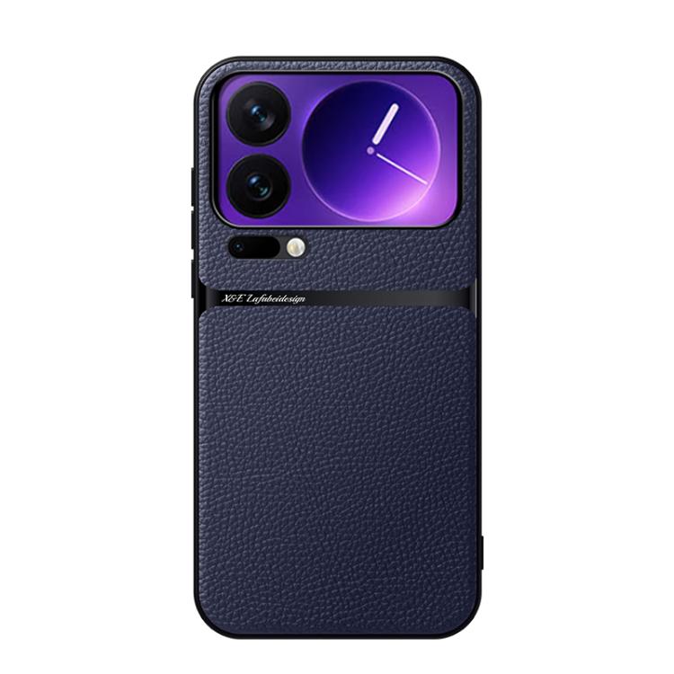 Litchi Leather Magnetic Full Coverage Shockproof Phone Case, For Xiaomi 17 Pro Max, For Xiaomi 17 Pro, For Xiaomi 17, For Xiaomi 15T Pro 5G, For Xiaomi 15T 5G, For Xiaomi 15 Ultra, For Xiaomi Poco M7 Pro 5G, For Xiaomi 15 Pro