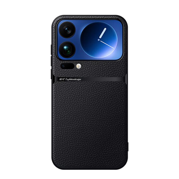 Litchi Leather Magnetic Full Coverage Shockproof Phone Case, For Xiaomi 17 Pro Max, For Xiaomi 17 Pro, For Xiaomi 17, For Xiaomi 15T Pro 5G, For Xiaomi 15T 5G, For Xiaomi 15 Ultra, For Xiaomi Poco M7 Pro 5G, For Xiaomi 15 Pro