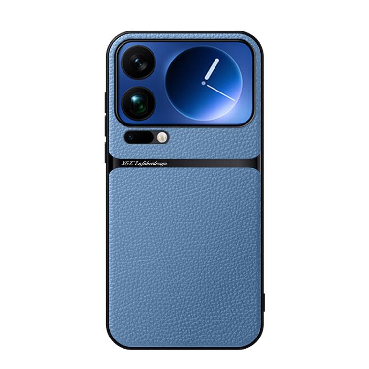 Litchi Leather Magnetic Full Coverage Shockproof Phone Case, For Xiaomi 17 Pro Max, For Xiaomi 17 Pro, For Xiaomi 17, For Xiaomi 15T Pro 5G, For Xiaomi 15T 5G, For Xiaomi 15 Ultra, For Xiaomi Poco M7 Pro 5G, For Xiaomi 15 Pro