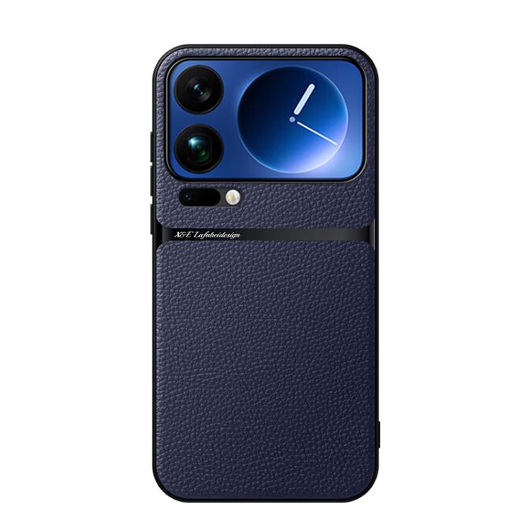 Litchi Leather Magnetic Full Coverage Shockproof Phone Case, For Xiaomi 17 Pro Max, For Xiaomi 17 Pro, For Xiaomi 17, For Xiaomi 15T Pro 5G, For Xiaomi 15T 5G, For Xiaomi 15 Ultra, For Xiaomi Poco M7 Pro 5G, For Xiaomi 15 Pro