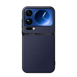Litchi Leather Magnetic Full Coverage Shockproof Phone Case, For Xiaomi 17 Pro Max, For Xiaomi 17 Pro, For Xiaomi 17, For Xiaomi 15T Pro 5G, For Xiaomi 15T 5G, For Xiaomi 15 Ultra, For Xiaomi Poco M7 Pro 5G, For Xiaomi 15 Pro