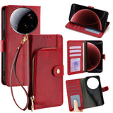 Zipper Bag Leather Phone Case, For Xiaomi 17 Ultra, For Xiaomi 17 Pro Max, For Xiaomi 17 Pro, For Xiaomi 17, For Xiaomi Civi 5 Pro 5G, For Xiaomi 15 Ultra, For Xiaomi 14T Pro 5G, For Xiaomi 14T 5G