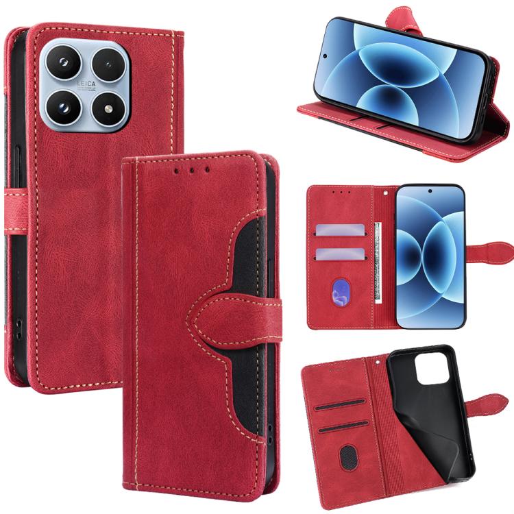 Skin Feel Magnetic Buckle Leather Phone Case, For Xiaomi 17 Ultra, For Xiaomi 17 Pro, For Xiaomi 17, For Xiaomi Civi 5 Pro 5G, For Xiaomi 15 Ultra, For Xiaomi 14T Pro 5G, For Xiaomi 14T 5G