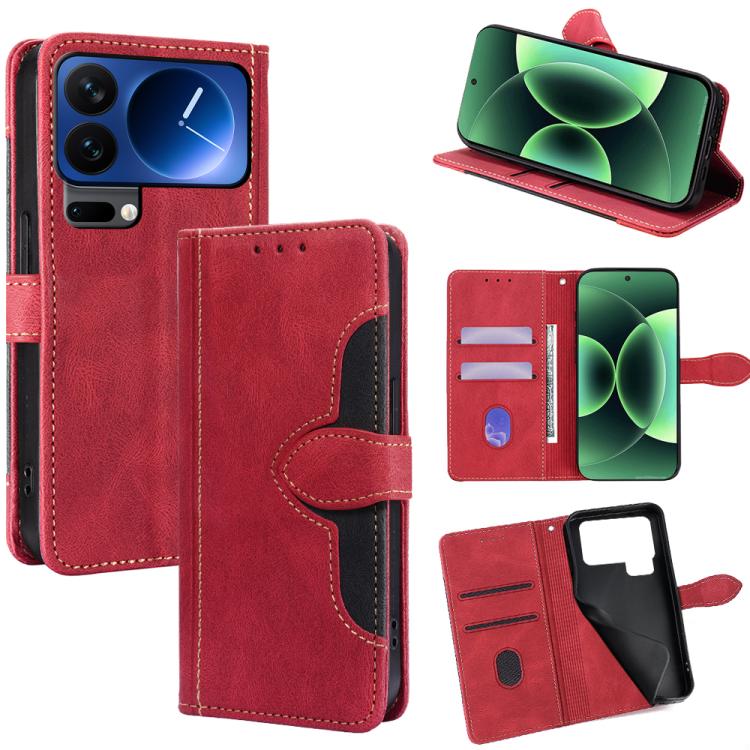 Skin Feel Magnetic Buckle Leather Phone Case, For Xiaomi 17 Ultra, For Xiaomi 17 Pro, For Xiaomi 17, For Xiaomi Civi 5 Pro 5G, For Xiaomi 15 Ultra, For Xiaomi 14T Pro 5G, For Xiaomi 14T 5G