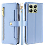 Sheep Texture Cross-body Zipper Wallet Leather Phone Case, For Xiaomi 17 Ultra, For Xiaomi 17 Pro Max, For Xiaomi 17 Pro, For Xiaomi 17, For Xiaomi Civi 5 Pro 5G, For Xiaomi 15 Ultra, For Xiaomi 14T Pro 5G, For Xiaomi 14T 5G