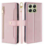 Sheep Texture Cross-body Zipper Wallet Leather Phone Case, For Xiaomi 17 Ultra, For Xiaomi 17 Pro Max, For Xiaomi 17 Pro, For Xiaomi 17, For Xiaomi Civi 5 Pro 5G, For Xiaomi 15 Ultra, For Xiaomi 14T Pro 5G, For Xiaomi 14T 5G
