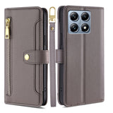 Sheep Texture Cross-body Zipper Wallet Leather Phone Case, For Xiaomi 17 Ultra, For Xiaomi 17 Pro Max, For Xiaomi 17 Pro, For Xiaomi 17, For Xiaomi Civi 5 Pro 5G, For Xiaomi 15 Ultra, For Xiaomi 14T Pro 5G, For Xiaomi 14T 5G