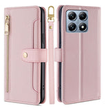 Sheep Texture Cross-body Zipper Wallet Leather Phone Case, For Xiaomi 17 Ultra, For Xiaomi 17 Pro Max, For Xiaomi 17 Pro, For Xiaomi 17, For Xiaomi Civi 5 Pro 5G, For Xiaomi 15 Ultra, For Xiaomi 14T Pro 5G, For Xiaomi 14T 5G