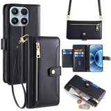 Sheep Texture Cross-body Zipper Wallet Leather Phone Case, For Xiaomi 17 Ultra, For Xiaomi 17 Pro Max, For Xiaomi 17 Pro, For Xiaomi 17, For Xiaomi Civi 5 Pro 5G, For Xiaomi 15 Ultra, For Xiaomi 14T Pro 5G, For Xiaomi 14T 5G