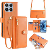Sheep Texture Cross-body Zipper Wallet Leather Phone Case, For Xiaomi 17 Ultra, For Xiaomi 17 Pro Max, For Xiaomi 17 Pro, For Xiaomi 17, For Xiaomi Civi 5 Pro 5G, For Xiaomi 15 Ultra, For Xiaomi 14T Pro 5G, For Xiaomi 14T 5G