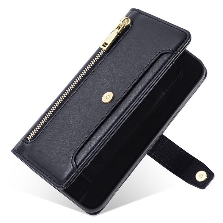 Sheep Texture Cross-body Zipper Wallet Leather Phone Case, For Xiaomi 17 Ultra, For Xiaomi 17 Pro Max, For Xiaomi 17 Pro, For Xiaomi 17, For Xiaomi Civi 5 Pro 5G, For Xiaomi 15 Ultra, For Xiaomi 14T Pro 5G, For Xiaomi 14T 5G