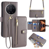 Sheep Texture Cross-body Zipper Wallet Leather Phone Case, For Xiaomi 17 Ultra, For Xiaomi 17 Pro Max, For Xiaomi 17 Pro, For Xiaomi 17, For Xiaomi Civi 5 Pro 5G, For Xiaomi 15 Ultra, For Xiaomi 14T Pro 5G, For Xiaomi 14T 5G