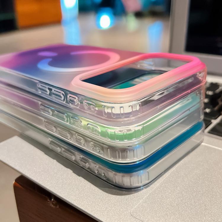 Ink Gen2 Gradient MagSafe PC Hybrid TPU Phone Case, For iPhone 14, For iPhone 14 Pro, For iPhone 14 Pro Max, For iPhone 13