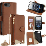 Crossbody Chain Fishtail Litchi Leather Phone Case, For iPhone 17e / 16e, For iPhone 17 Pro Max, For iPhone 17 Pro, For iPhone 17, For iPhone Air, For iPhone 16 Pro Max, For iPhone 16 Pro, For iPhone 16 Plus