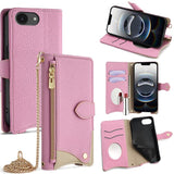Crossbody Chain Fishtail Litchi Leather Phone Case, For iPhone 17e / 16e, For iPhone 17 Pro Max, For iPhone 17 Pro, For iPhone 17, For iPhone Air, For iPhone 16 Pro Max, For iPhone 16 Pro, For iPhone 16 Plus