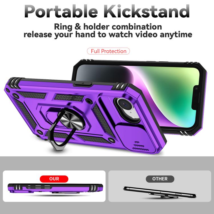 Sliding Camshield Holder Phone Case, For iPhone 17e / 16e, For iPhone 17 Pro Max, For iPhone 17 Pro, For iPhone 17, For iPhone Air