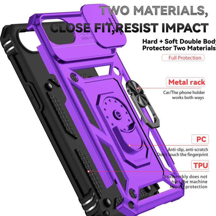 Sliding Camshield Holder Phone Case, For iPhone 17e / 16e, For iPhone 17 Pro Max, For iPhone 17 Pro, For iPhone 17, For iPhone Air