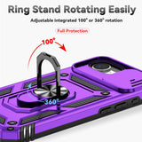 Sliding Camshield Holder Phone Case, For iPhone 17e / 16e, For iPhone 17 Pro Max, For iPhone 17 Pro, For iPhone 17, For iPhone Air