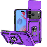 Sliding Camshield Holder Phone Case, For iPhone 18, For iPhone 18 Pro, For iPhone 18 Pro Max, For iPhone 17e / 16e, For iPhone 17 Pro Max, For iPhone 17 Pro