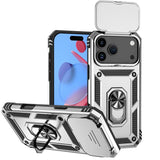 Sliding Camshield Holder Phone Case, For iPhone 18, For iPhone 18 Pro, For iPhone 18 Pro Max, For iPhone 17e / 16e, For iPhone 17 Pro Max, For iPhone 17 Pro