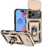 Sliding Camshield Holder Phone Case, For iPhone 18, For iPhone 18 Pro, For iPhone 18 Pro Max, For iPhone 17e / 16e, For iPhone 17 Pro Max, For iPhone 17 Pro