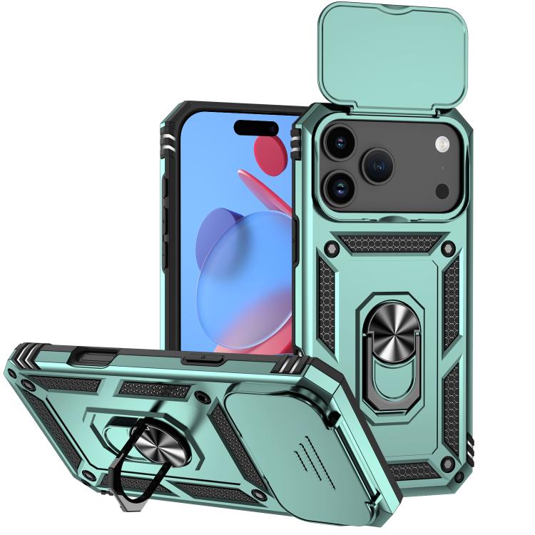 Sliding Camshield Holder Phone Case, For iPhone 18, For iPhone 18 Pro, For iPhone 18 Pro Max, For iPhone 17e / 16e, For iPhone 17 Pro Max, For iPhone 17 Pro