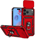 Sliding Camshield Holder Phone Case, For iPhone 18, For iPhone 18 Pro, For iPhone 18 Pro Max, For iPhone 17e / 16e, For iPhone 17 Pro Max, For iPhone 17 Pro
