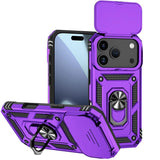 Sliding Camshield Holder Phone Case, For iPhone 17e / 16e, For iPhone 17 Pro Max, For iPhone 17 Pro, For iPhone 17, For iPhone Air
