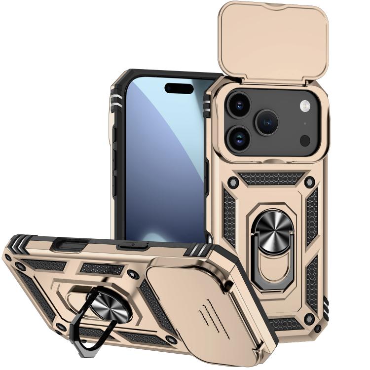 Sliding Camshield Holder Phone Case, For iPhone 17e / 16e, For iPhone 17 Pro Max, For iPhone 17 Pro, For iPhone 17, For iPhone Air