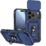 Sliding Camshield Holder Phone Case, For iPhone 17e / 16e, For iPhone 17 Pro Max, For iPhone 17 Pro, For iPhone 17, For iPhone Air
