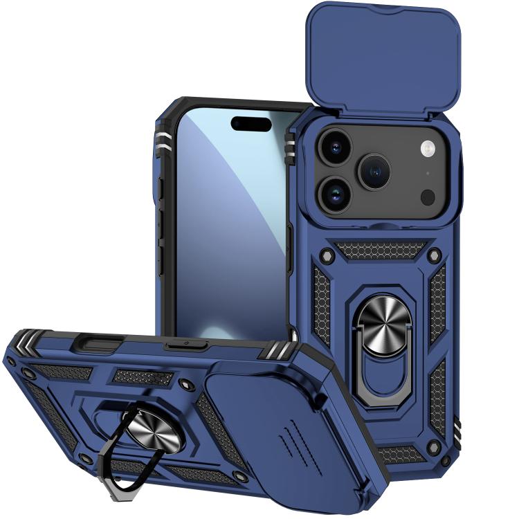 Sliding Camshield Holder Phone Case, For iPhone 17e / 16e, For iPhone 17 Pro Max, For iPhone 17 Pro, For iPhone 17, For iPhone Air