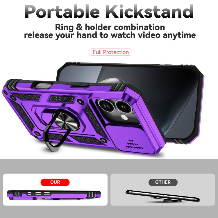 Sliding Camshield Holder Phone Case, For iPhone 17, For iPhone Air
