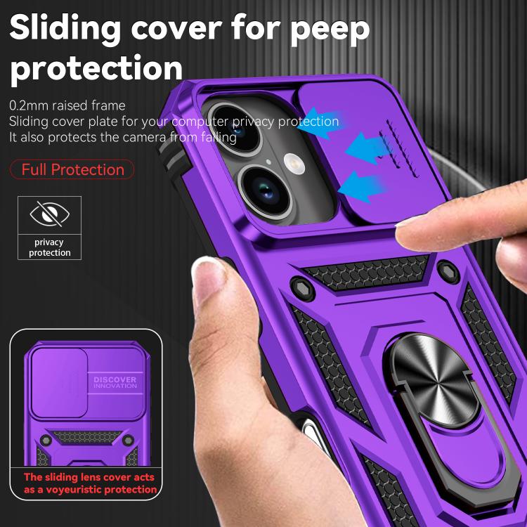 Sliding Camshield Holder Phone Case, For iPhone 17, For iPhone Air