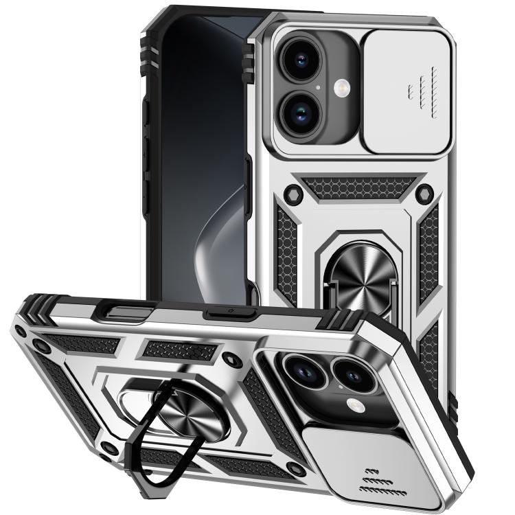 Sliding Camshield Holder Phone Case, For iPhone 17e / 16e, For iPhone 17 Pro Max, For iPhone 17 Pro, For iPhone 17, For iPhone Air