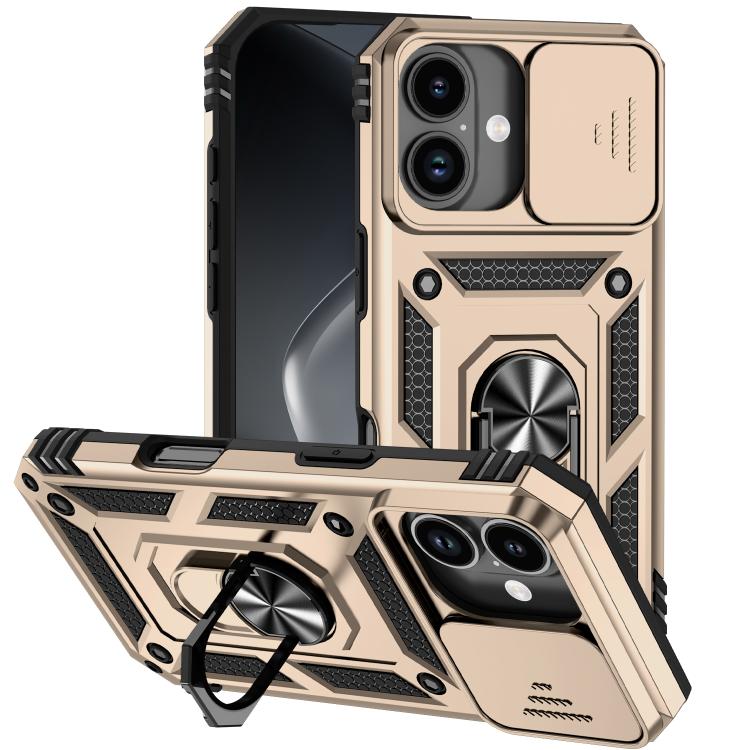 Sliding Camshield Holder Phone Case, For iPhone 17e / 16e, For iPhone 17 Pro Max, For iPhone 17 Pro, For iPhone 17, For iPhone Air