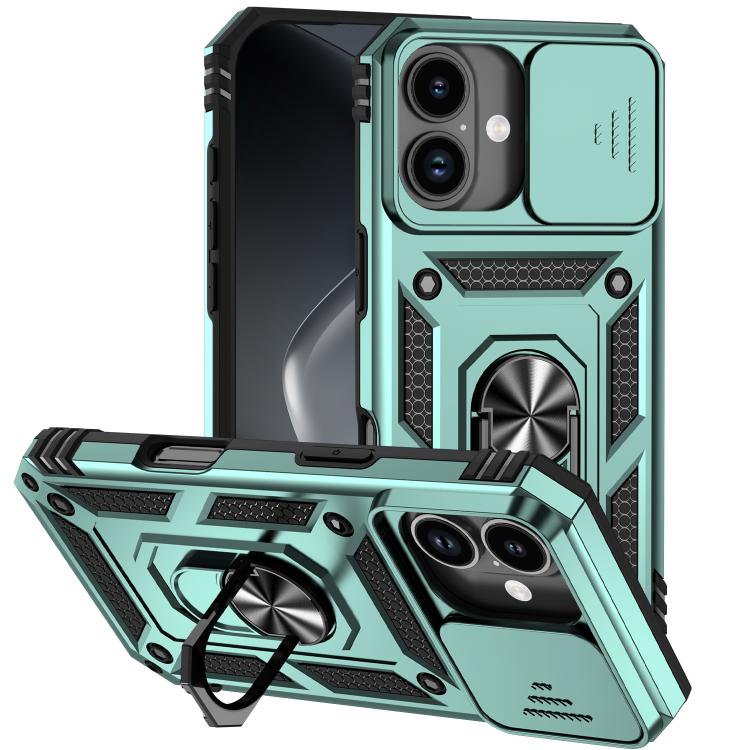 Sliding Camshield Holder Phone Case, For iPhone 17e / 16e, For iPhone 17 Pro Max, For iPhone 17 Pro, For iPhone 17, For iPhone Air