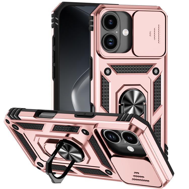 Sliding Camshield Holder Phone Case, For iPhone 17e / 16e, For iPhone 17 Pro Max, For iPhone 17 Pro, For iPhone 17, For iPhone Air