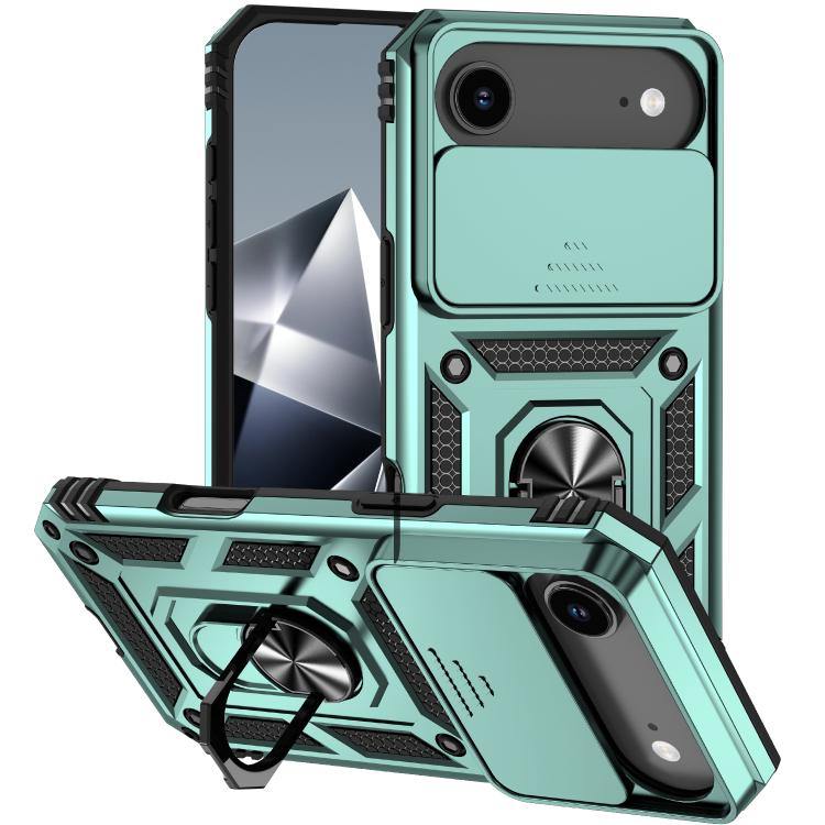 Sliding Camshield Holder Phone Case, For iPhone 17e / 16e, For iPhone 17 Pro Max, For iPhone 17 Pro, For iPhone 17, For iPhone Air