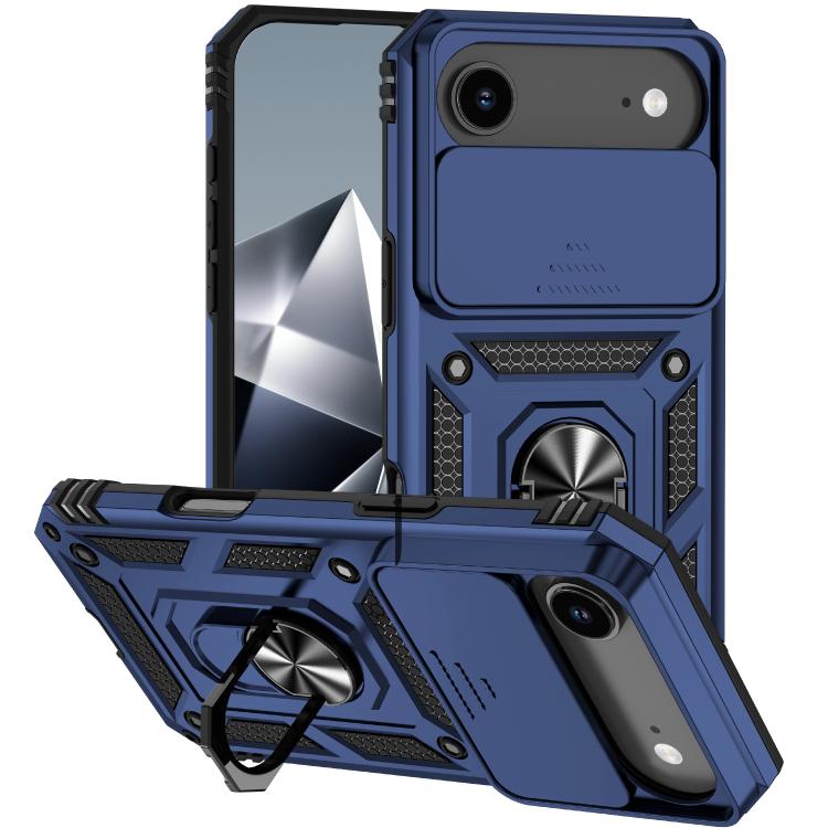 Sliding Camshield Holder Phone Case, For iPhone 17e / 16e, For iPhone 17 Pro Max, For iPhone 17 Pro, For iPhone 17, For iPhone Air